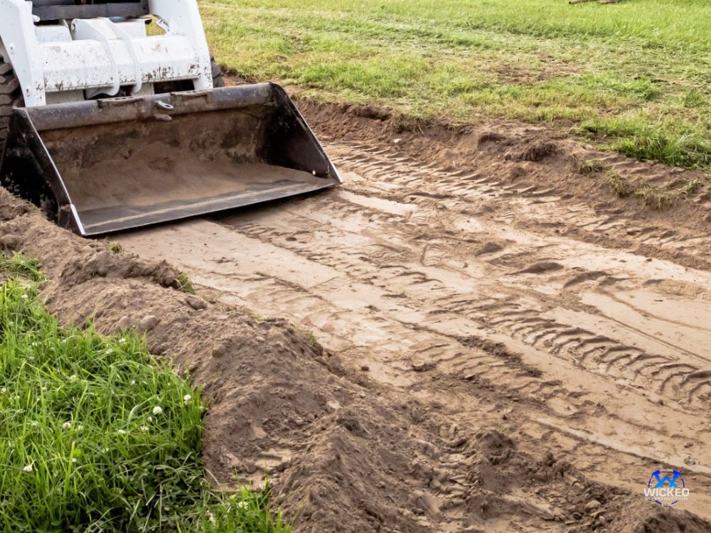 Excavation for Deck Building from Wicked Construction