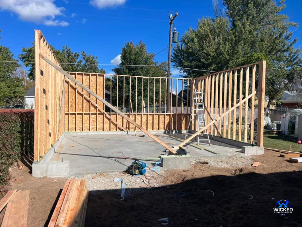 4 Custom Home Garage Building Services by Wicked Construction